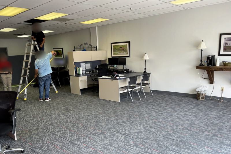 Before: Commercial office