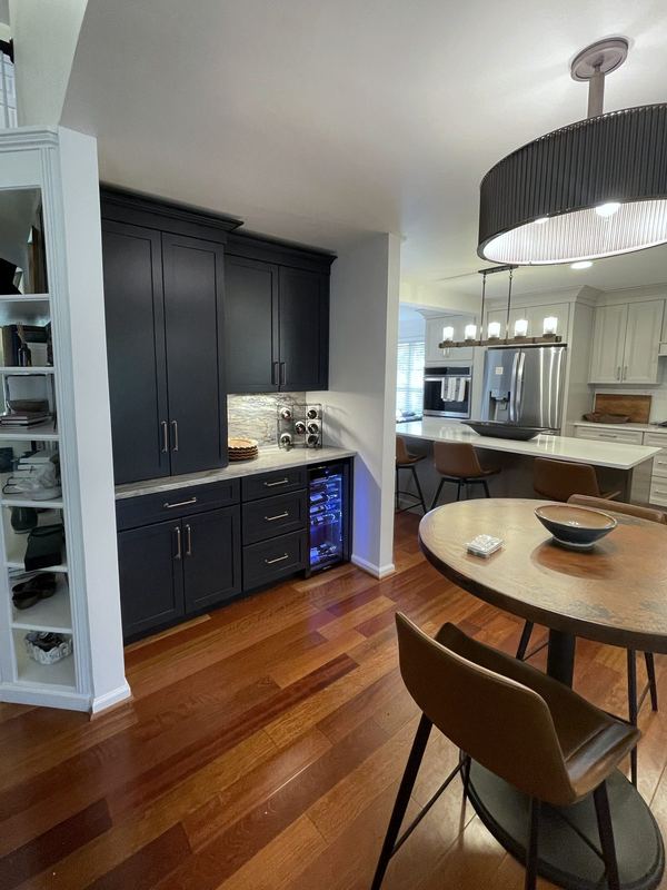 After: Pantry to Coffee Bar