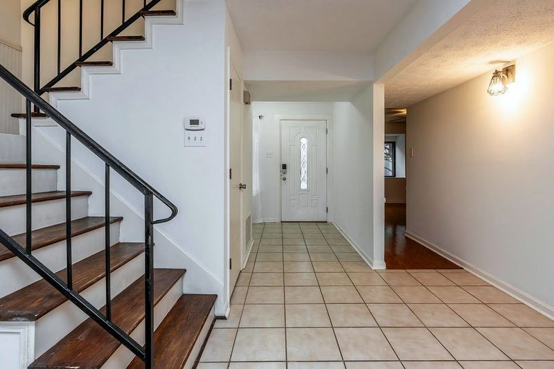 Before: Hallway Accent Wall