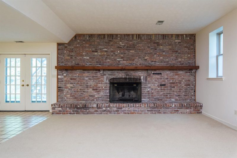 Before: Whole-Home Renovation II: Lower-Level Fireplace