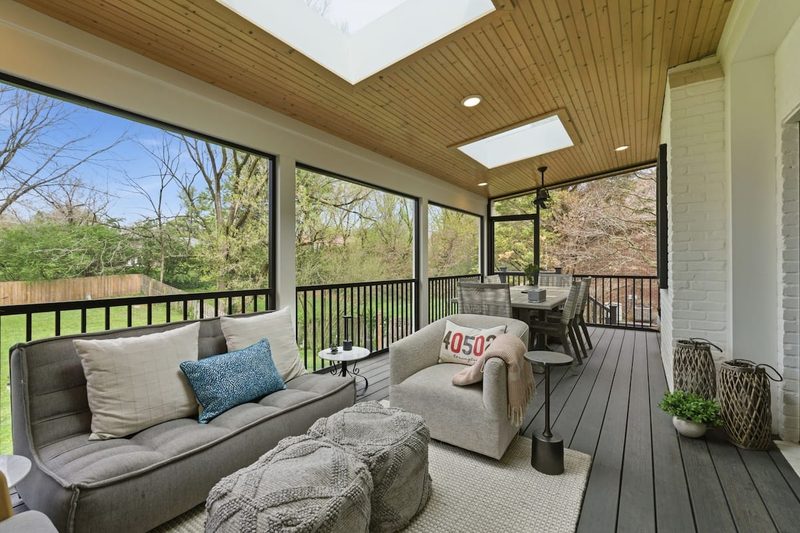 After: Whole-Home Renovation II: Screened Porch